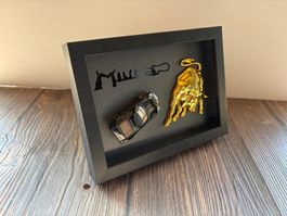 3-D Bild Lamborghini Miura Modellauto