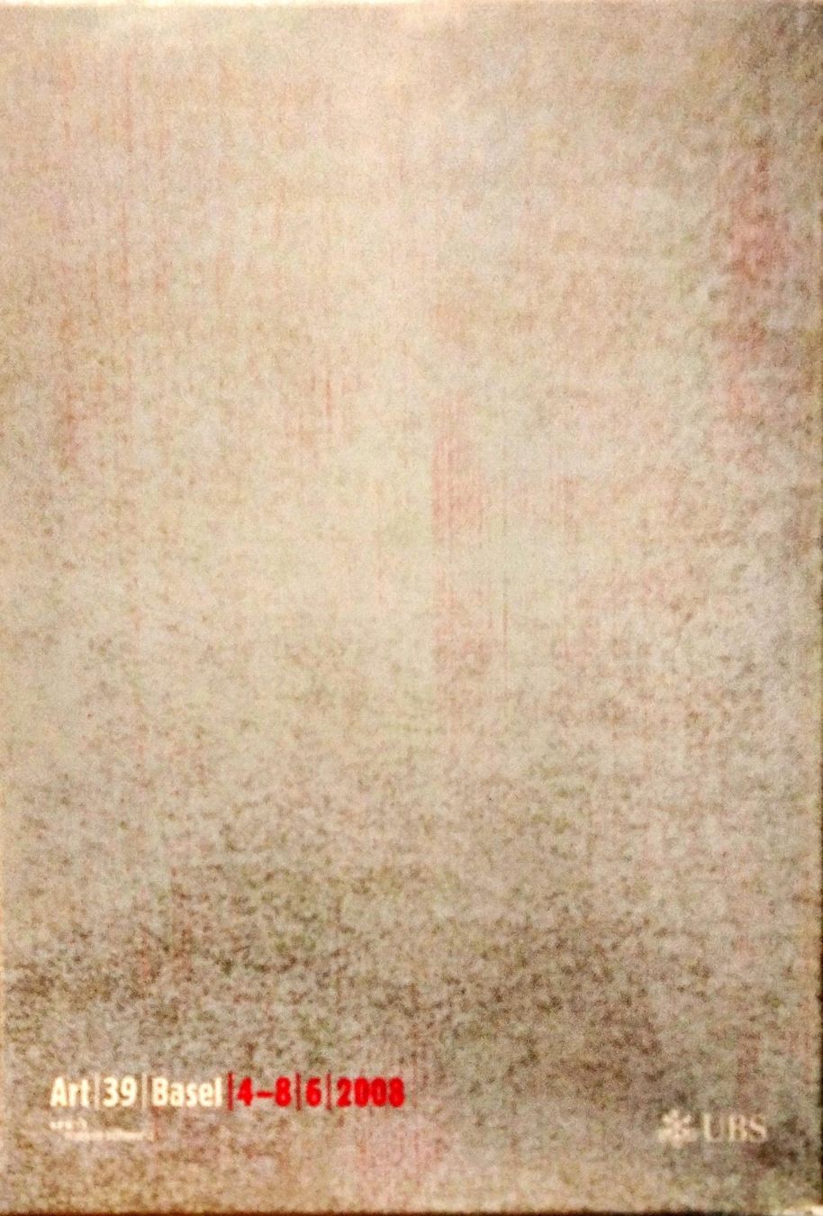 Bücher: Art Basel Katalog 2008, Art 39 Basel Schweiz – Gebraucht aus Niederglatt ZH von Siegfried67 1