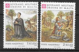 Sovrano Militare Ordine di Malta Serie 168-169 ** 2.12.1970