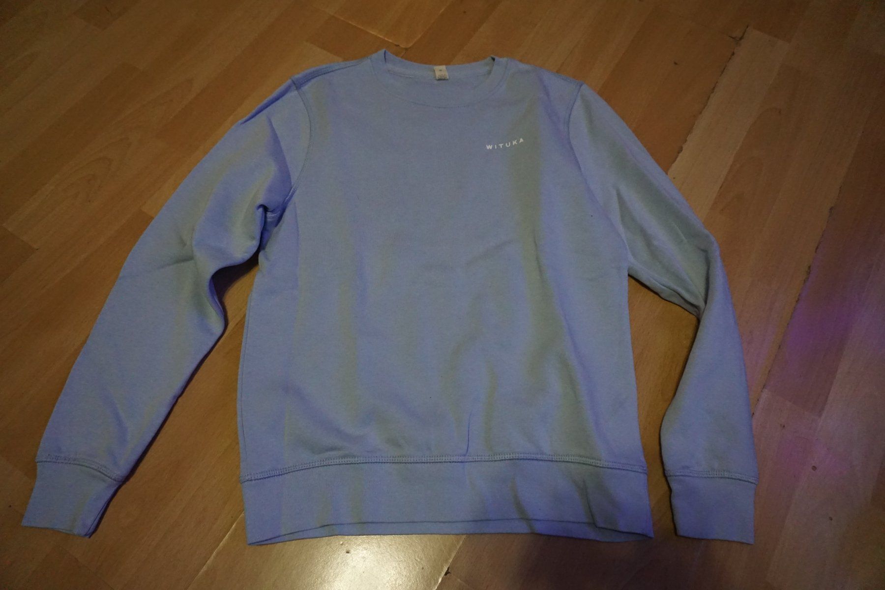 Maglioni & Felpe: Wituka Organic Cotton Pullover, hellblau, Grösse XS – Usato da Zürich venduto da einalemjena
