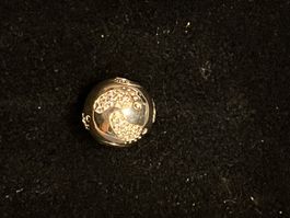 Pandora Beads Charm Anhänger Baby Füsse, Silber, Geschenk