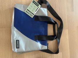 Freitag Tasche Shopper F45 Lois, blau/silber,neu!