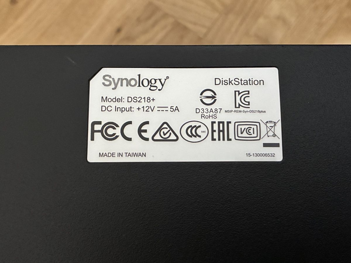 Synology Server: NAS Synology ds218+, no HDD – Usato da Colombier NE venduto da Etifloyd2 2