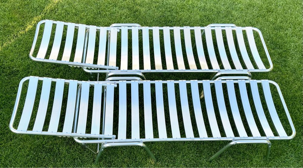 Design Sonnenliegen, Aluminium 3
