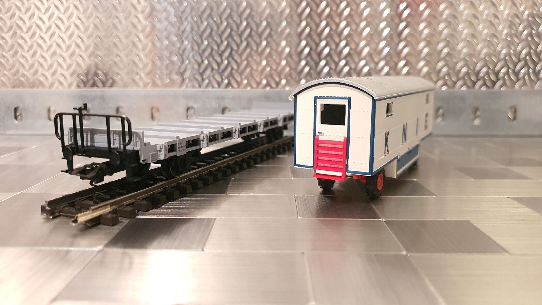 Märklin Modellini di ferrovie: MÄRKLIN 4898 GÜTERWAGEN SET  – Usato da Männedorf venduto da Modellbau-wyss 2