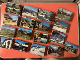 Konvolut Ansichtskarten Schweiz 1960-1990 ca. 1600 Stück.