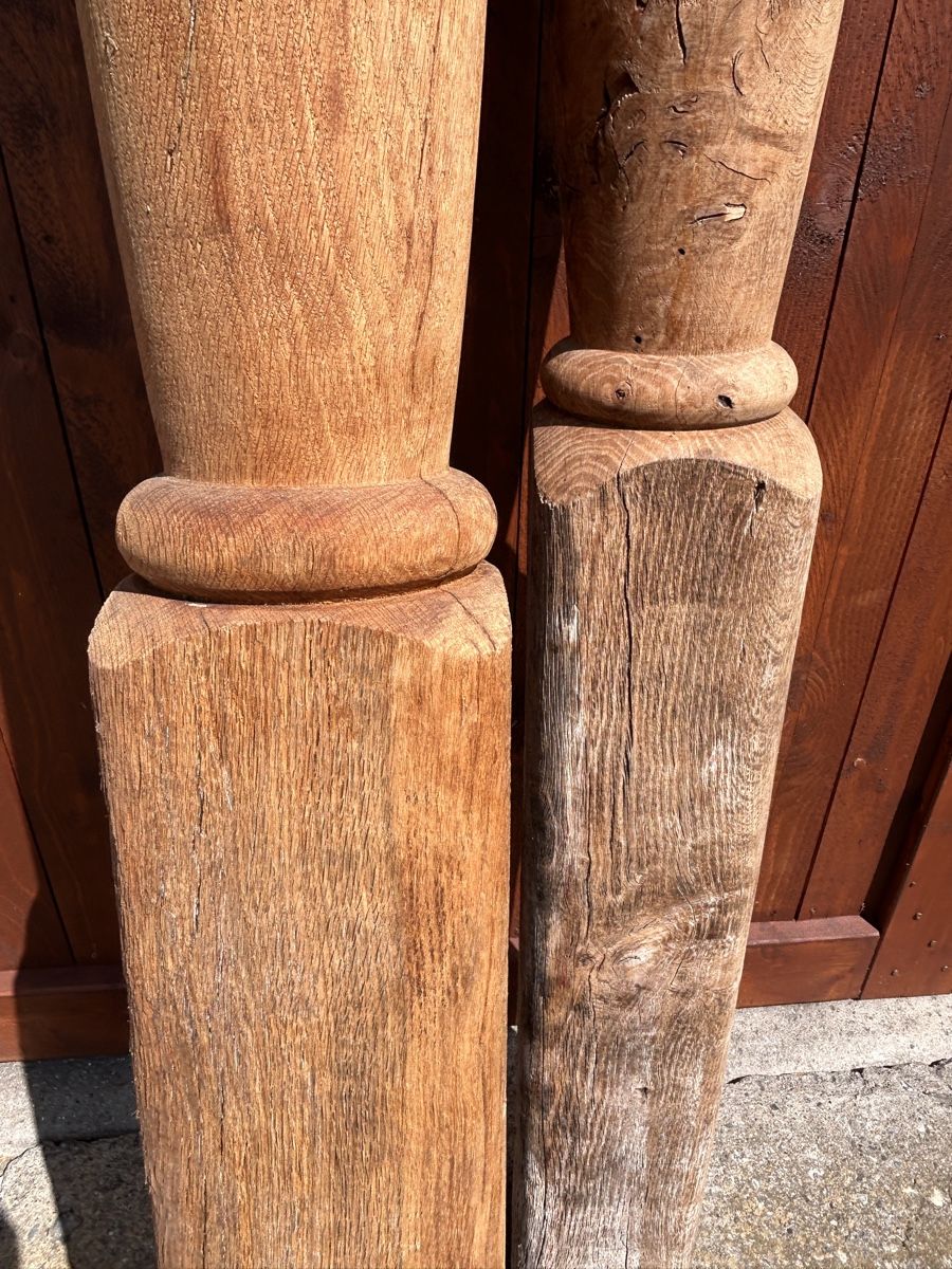 Articles en bois: Holzpfosten Eiche unbehandelt alt 2 Stk. – D'occasion à Konolfingen par Remo90 2