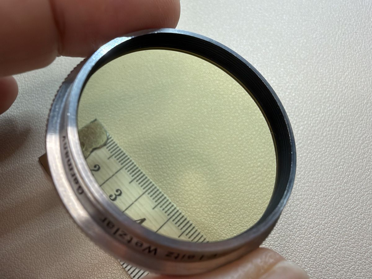 Leica Fotocamera: Fotofilter E. Leitz Wetzlar GBOOM – Usato da Lamone venduto da LaCantinaMagica