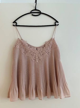 MASSIMO DUTTI LACE TOP! SIZE 38!