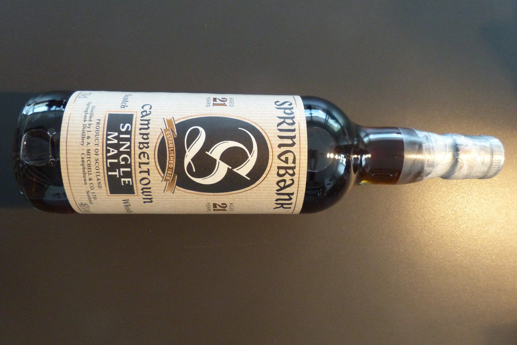 Springbank Bevande alcoliche: SPRINGBANK AGED 21 YEARS – Nuovo e nell'imballaggio originale da Steffisburg venduto da Marcifil 2