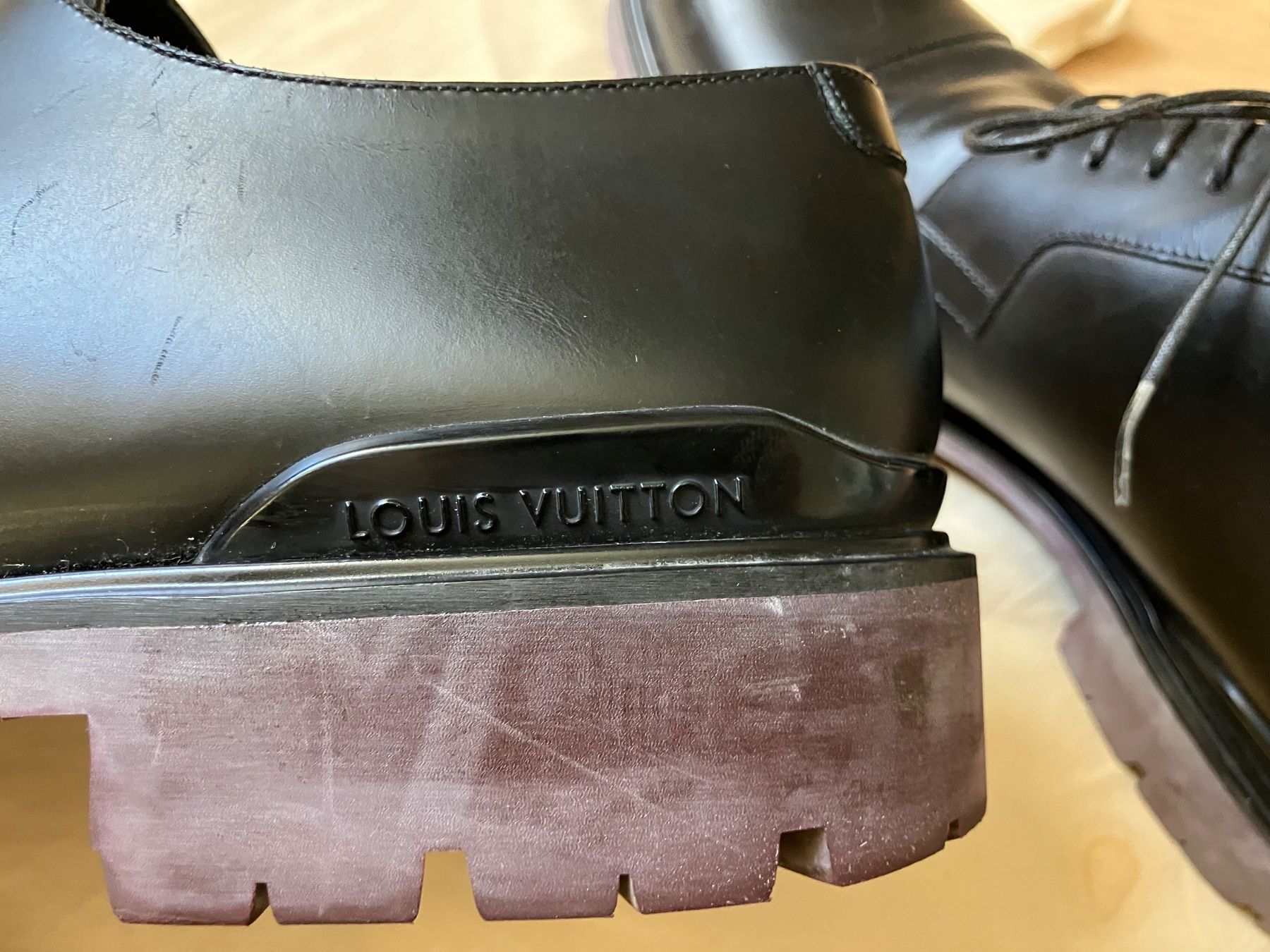 Herrenschuhe: Chaussures noires cuir en taille 43 – Gebraucht aus Epesses von rom_r925 3