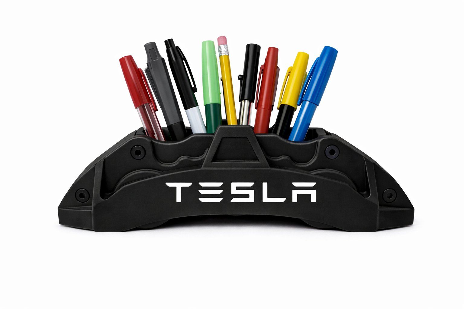 Sonstiges Schreiben & Zeichnen: TESLA Stiftehalter Bremssattel Design – Neu und originalverpackt aus Wald ZH von carwerk3dstudio 1