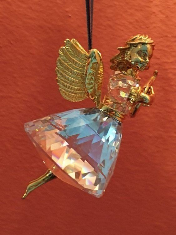 Swarovski Statuette: Swarovski Engel 1998 – Nuovo e nell'imballaggio originale da Caslano venduto da Pspidi