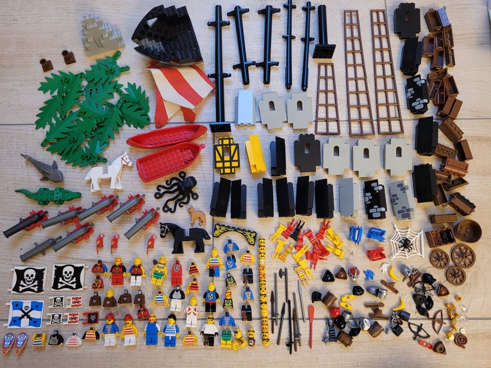 73: Lego Ritter Piraten Wolfpack Konvolut Minifiguren | Kaufen auf Ricardo