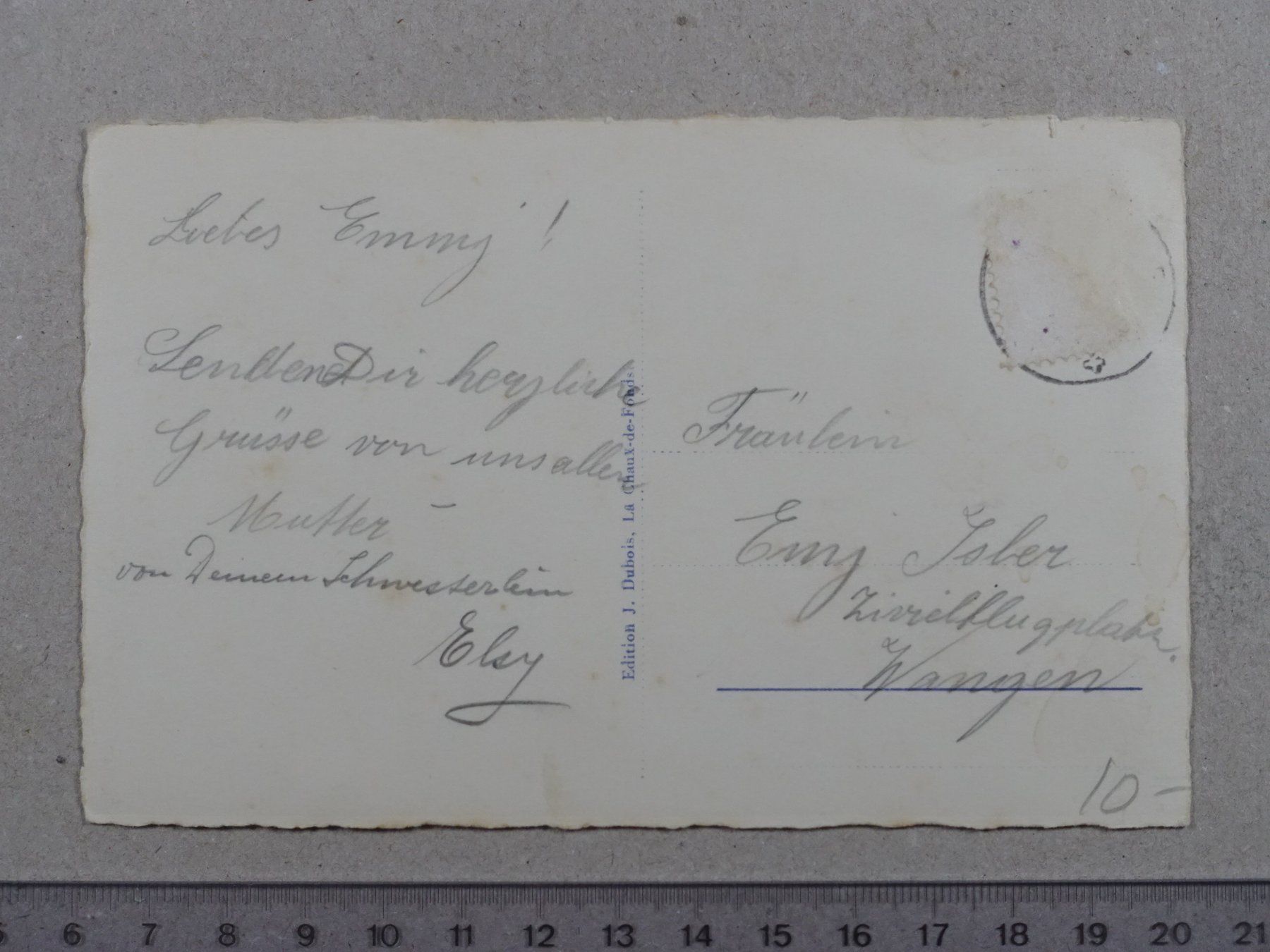 Cartoline postali: Le Locle, "Beau-Site" – Usato da Lenzburg venduto da fh1 1