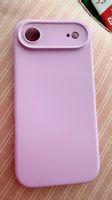 iPhone Air silicone case lilac purple