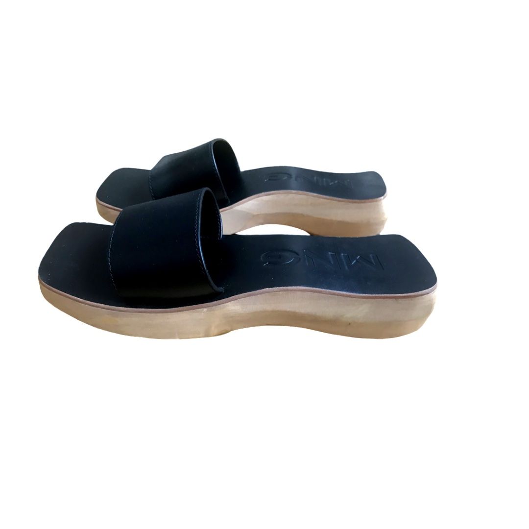 Mango Scarpe da donna: MANGO  Asymmetrische Ledersandale - neu - – Nuovo (secondo la descrizione) da Jona venduto da vanessasupermarket20 7