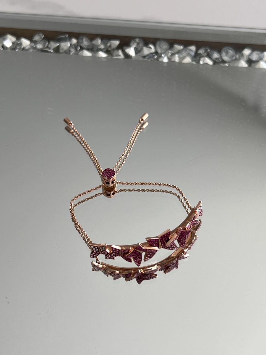 Swarovski Bracciali & Braccialetti: Swarovski Armband Schmetterlinge rosé – Nuovo (secondo la descrizione) da Winterthur venduto da ChicMarkt 3