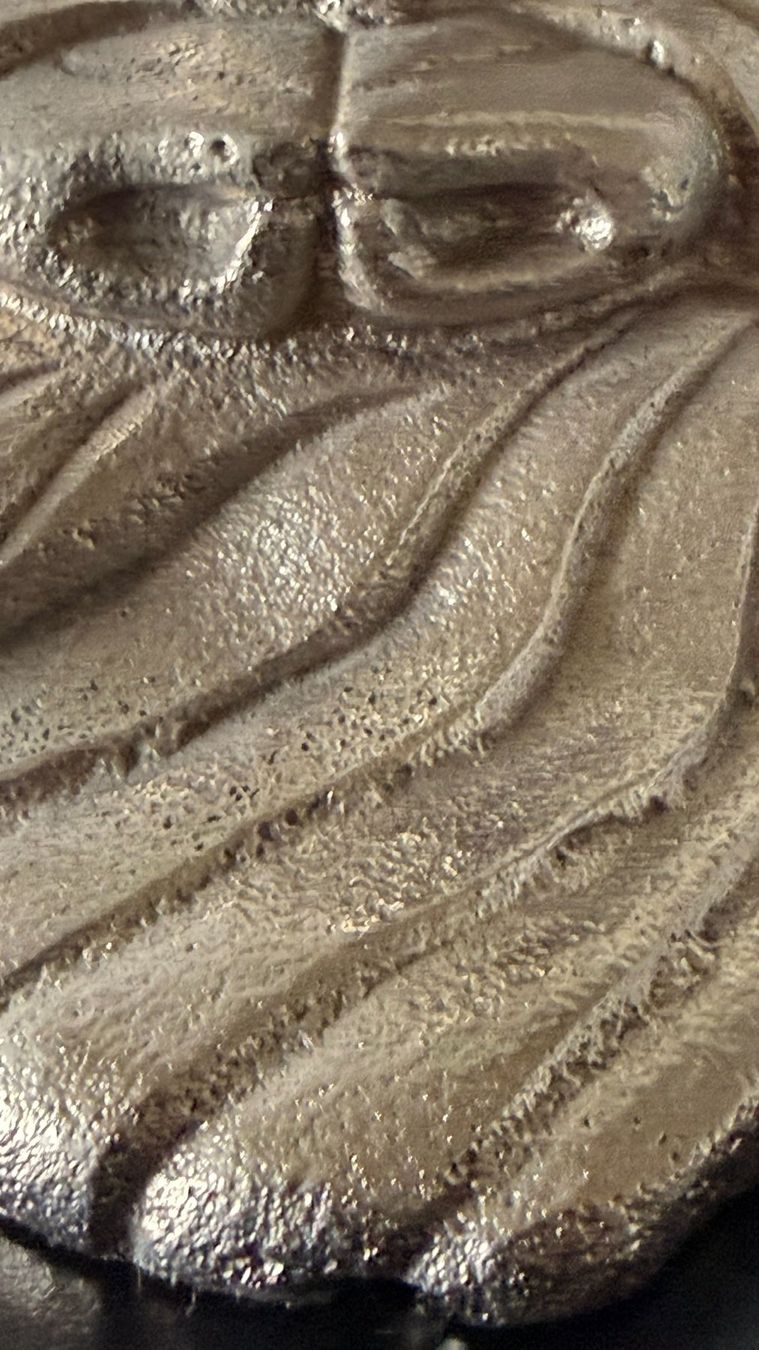 Sculture & Statue: Buddha Figur silberfarben (20cm) – Usato da Lommis venduto da manmarmi 6