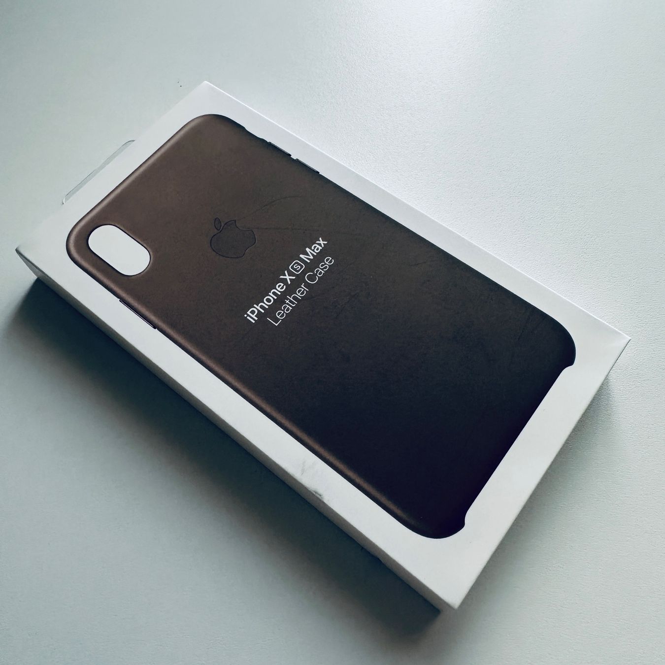 Apple Cover & Protezioni schermo: iPhone XS Max Schutzhülle Apple Leder Case Hülle Cover – Nuovo e nell'imballaggio originale da Basel venduto da MY.AIRPODS.SHOP 4