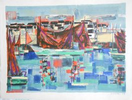 Neo Expressionismus Jean-Jacques Morvan (1928-2005) Montreal