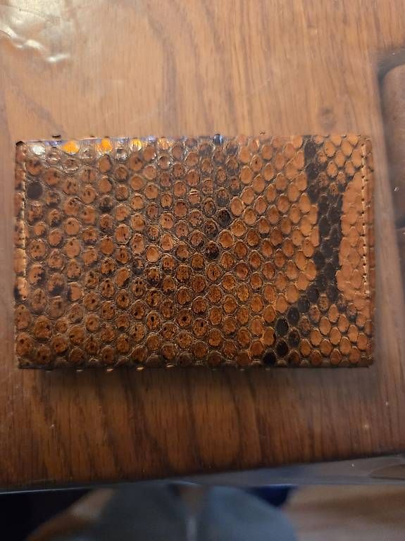 Brieftaschen: Schlangenleder Karten mäppchen  – Gebraucht aus Roggwil BE von pau_wyh8