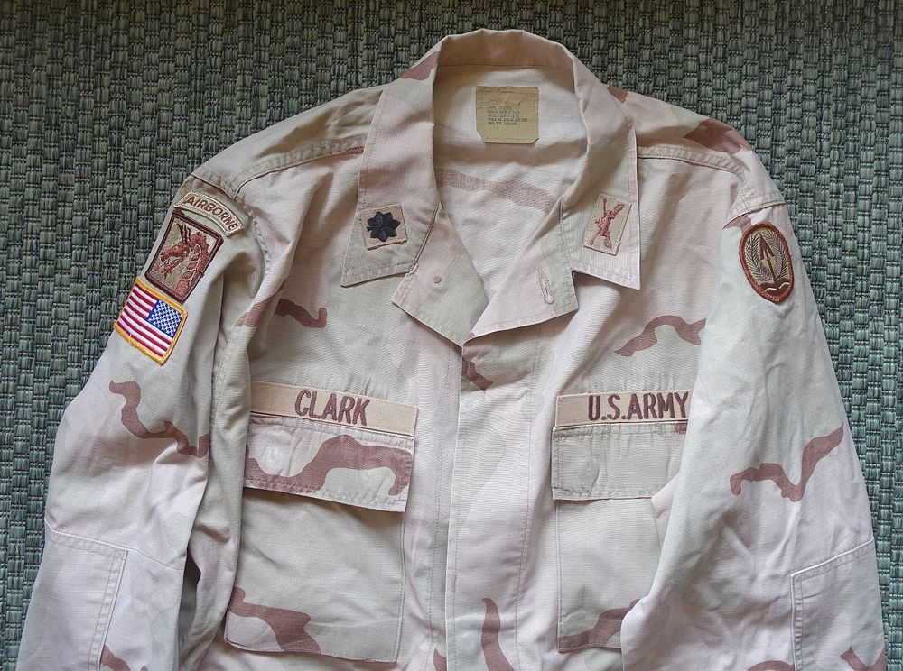 US Army DCU Shirt und Hose Lt.Col Clark XVIII Airborne Corps (Gebraucht ...