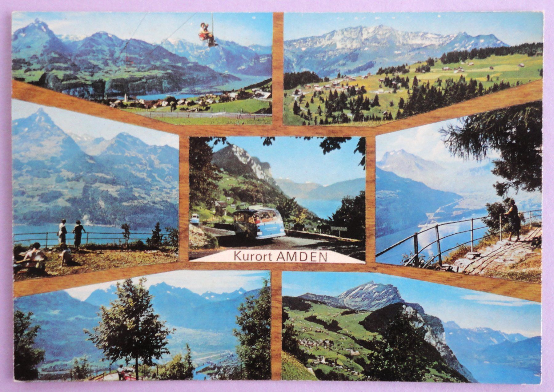 Cartoline postali: Kurort Amden (SG) – Usato da Fétigny venduto da Billy2miny