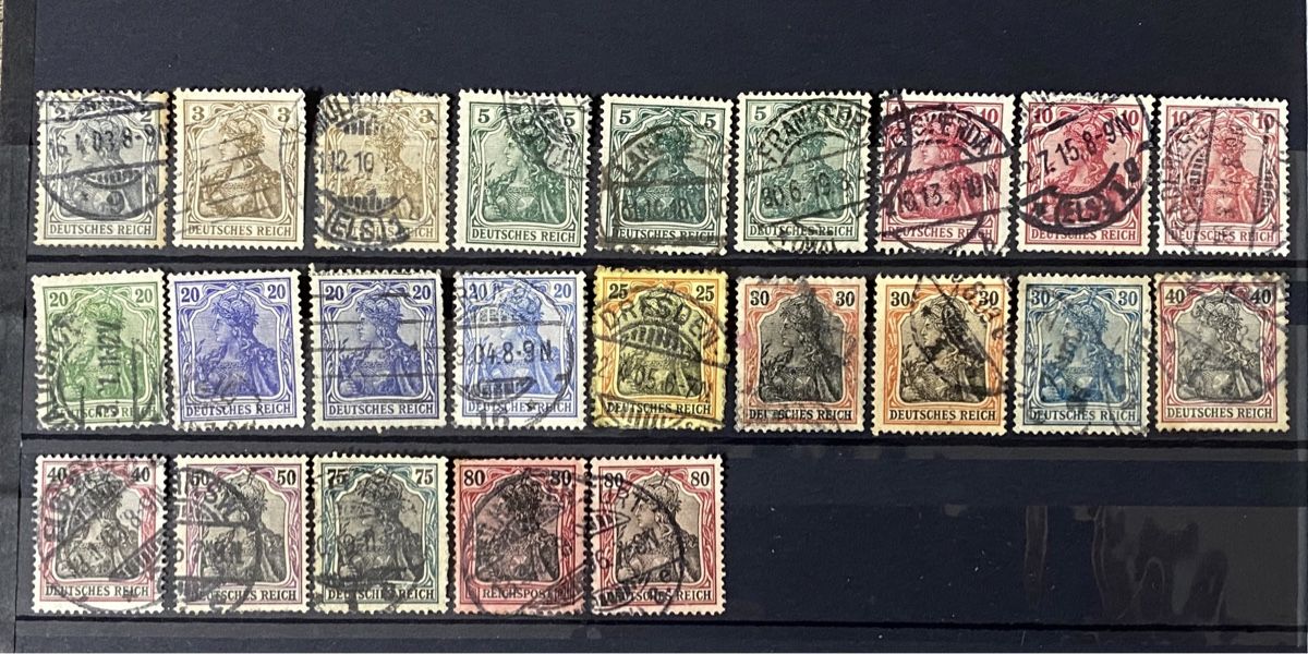 Tutti i francobolli: Timbres - Allemagne – Usato da Petit-Lancy venduto da Solcarm