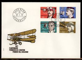 1977, FDC, Porträtmarken IV (582–585)