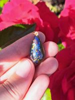 Boulder Opal aus Australien Anhänger