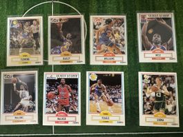 Fleer 1990 NBA Sammelkarten Bulk 14 Karten