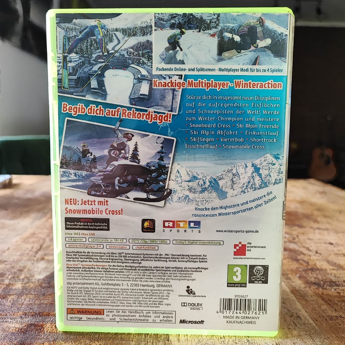 Microsoft Spiele: Xbox 360 Spiel Wintersports 2011 Game  – Gebraucht aus Dübendorf von kb86_MOVIE 1