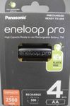 Panasonic Eneloop pro Accu Recharge AA min. 2500mAh