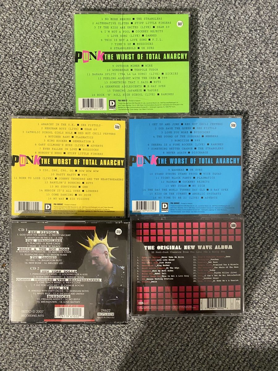 CDs: 5 CD Sampler Punk – Gebraucht aus Diessbach b. Büren von cowansville 1