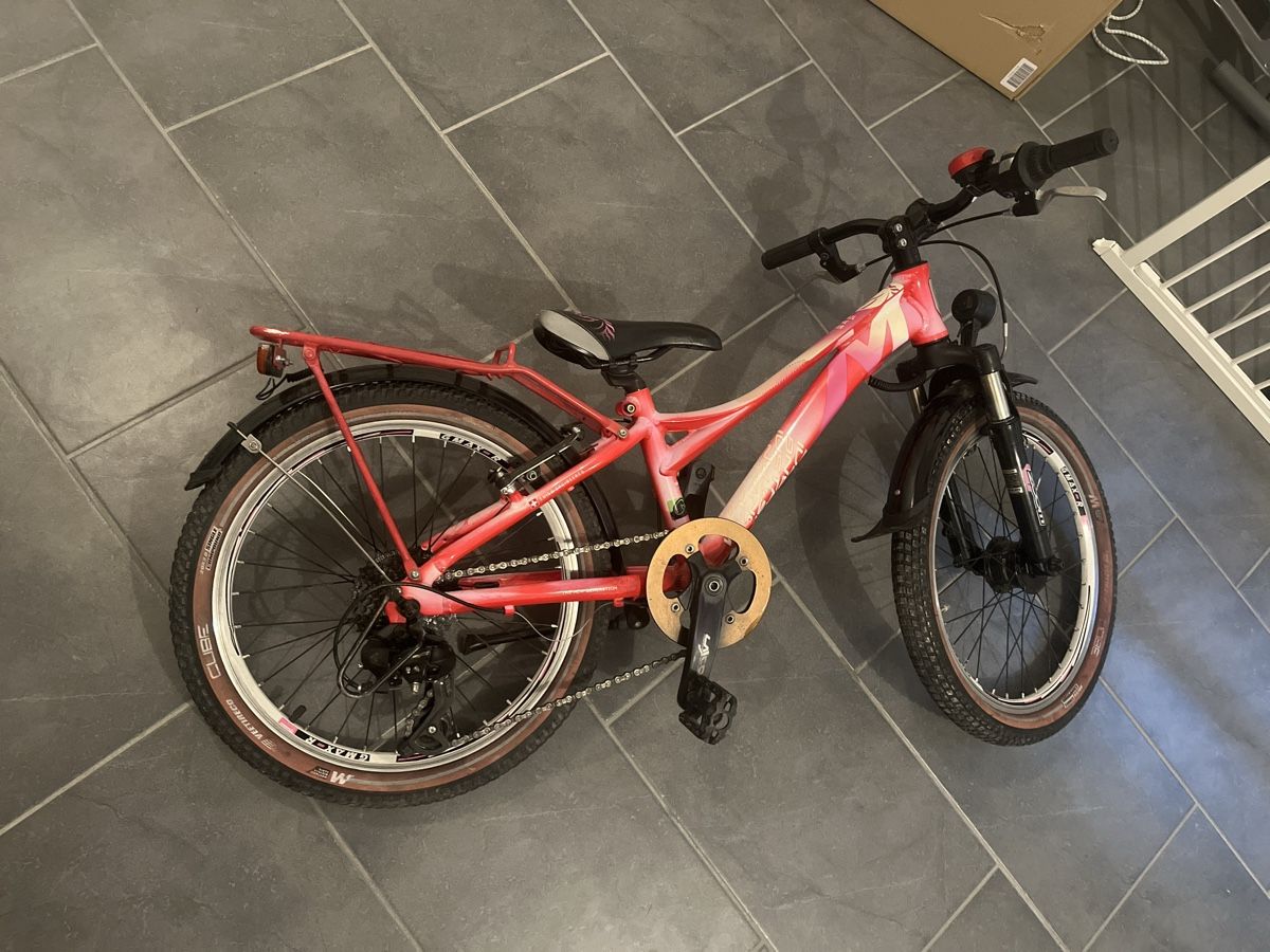 Biciclette: Kinderfahrrad Trail Checker rot rosa mit Licht – Usato da Buchs AG venduto da Wunderstrasser 3