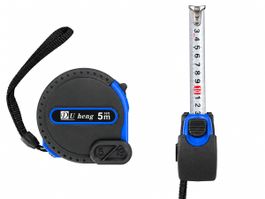 Rollbandmass  5 Meter schwarz blau neuwertig