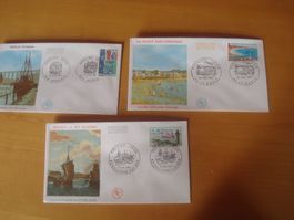 France 1967 Breife mit Schiffe AB NUR 50 RP