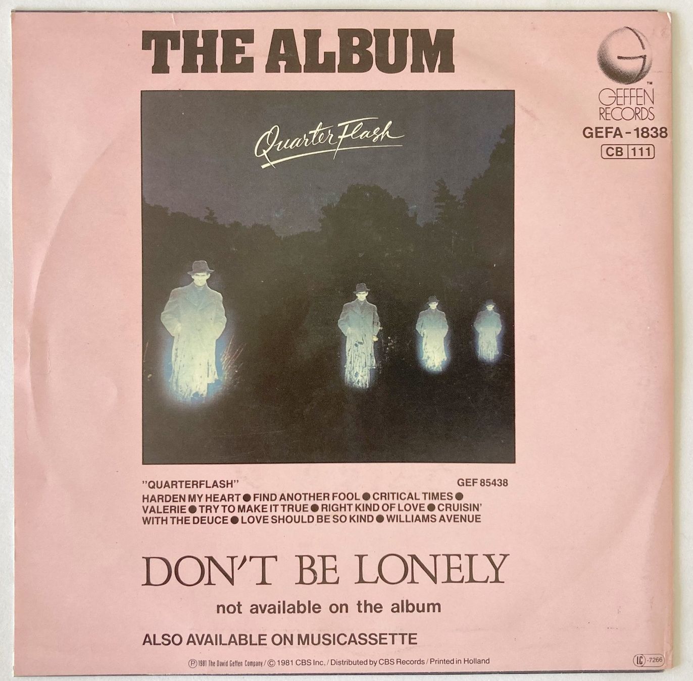 Dischi in vinile: QUARTERFLASH - HARDEN MY HEART – Usato da Bottens venduto da hotter-than-hell 1