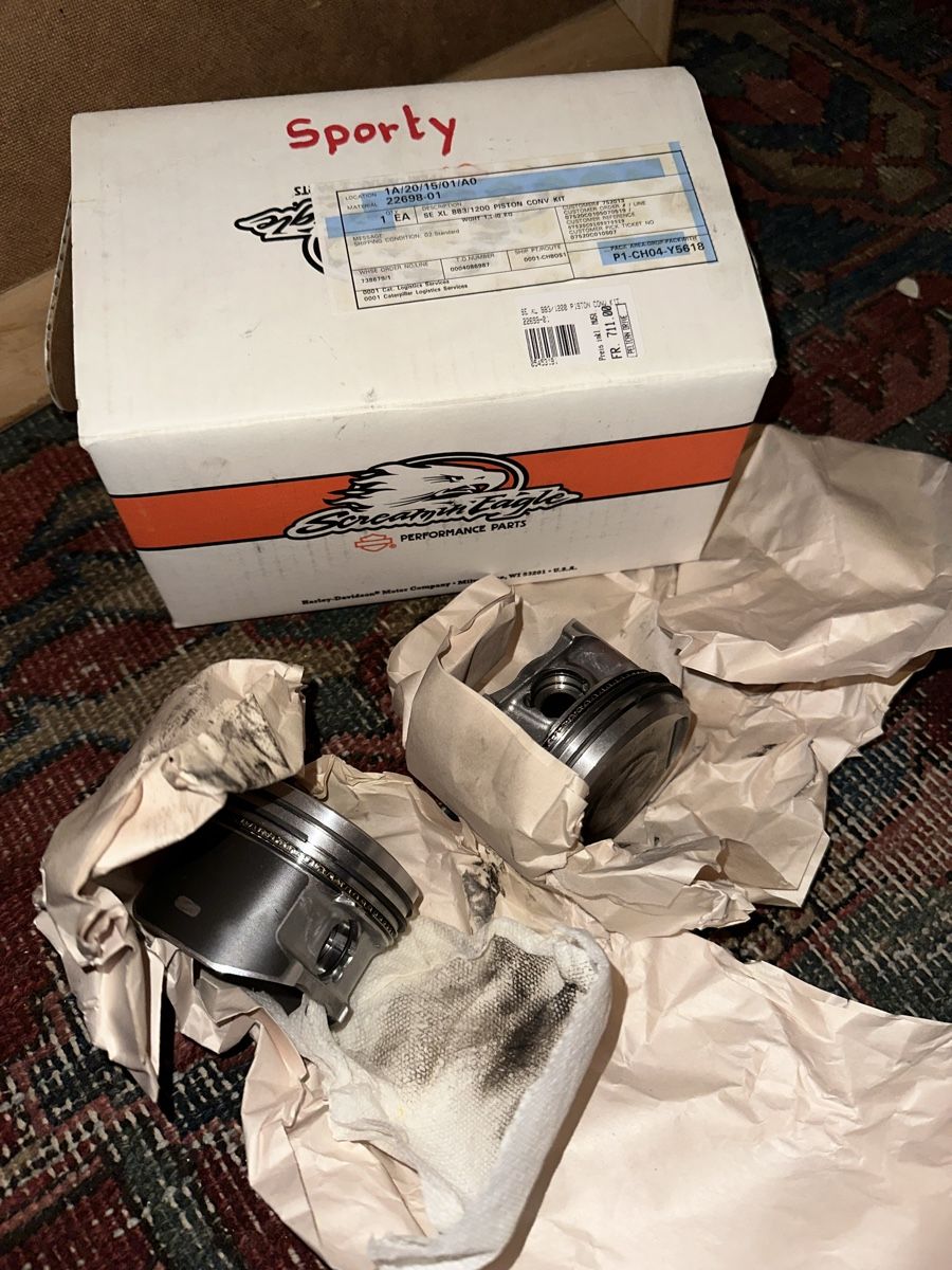 Harley-Davidson Tutti i ricambio per moto: Harley Davidson OEM Sportster 883 - Piston Kit – Nuovo (secondo la descrizione) da Unteraegeri venduto da weber588 1
