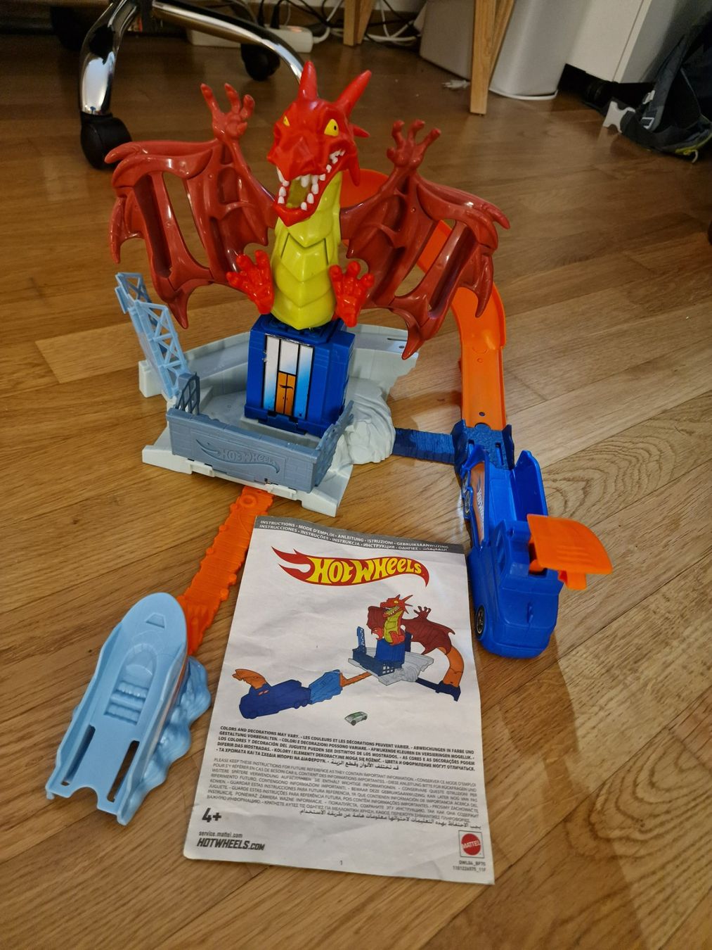 Hot Wheels Circuits: Hot Wheels Dragon Blast Set – D'occasion à Hünenberg par fam_evjo1 1