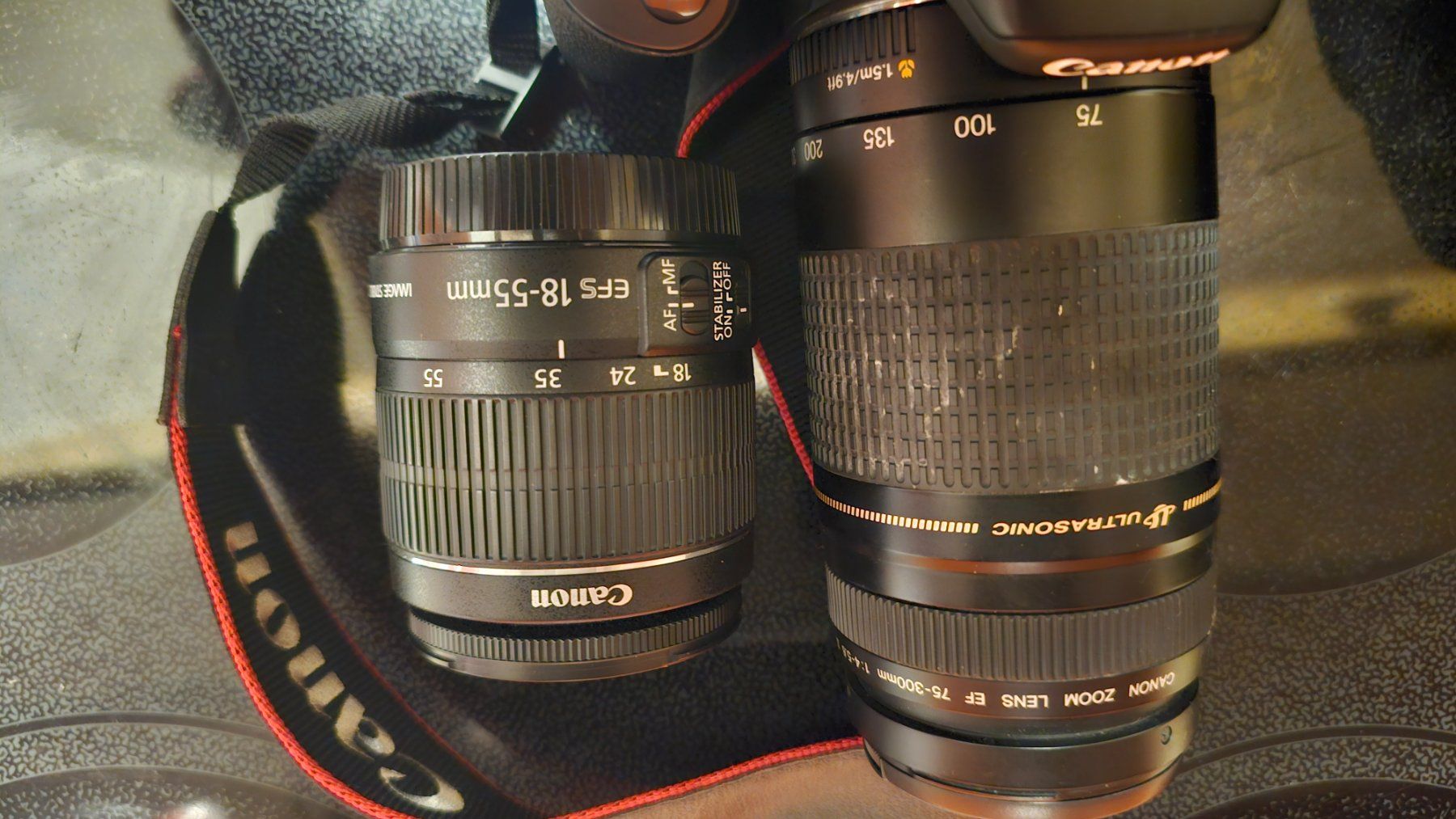 Canon Fotocamera: Canon EOS 600D Spiegelreflexkamera mit 2 Objektiven – Usato da Reinach BL venduto da conti25 2