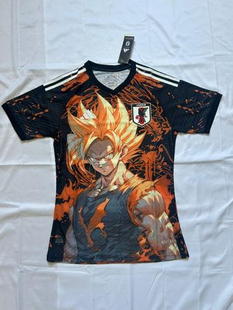 Fussballtrikot Japan Dragon Ball Fan M ❤️🧡💛