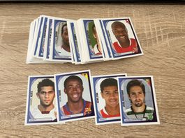 Panini Champions League 2007-08 Lot 138x Stickers ohne Dopp.