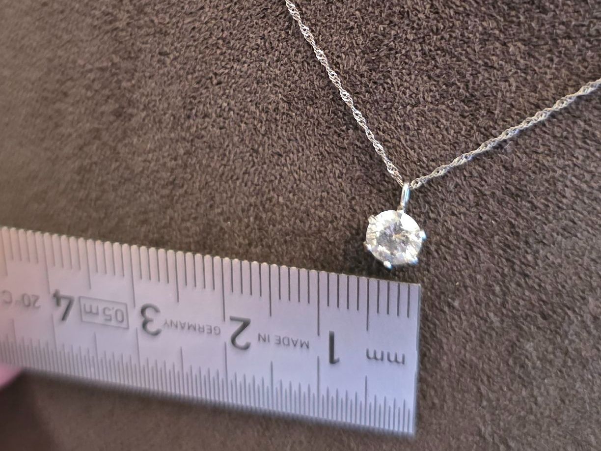 Catenine: 850 Platin Kette mit 0.50ct Diamanten – Usato da Binningen venduto da lieblingsstyle 4