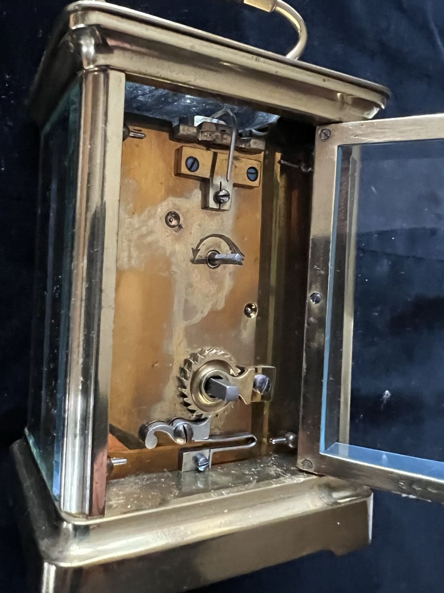 Orologi da terra & Orologi da parete: Offiziersuhr, Reiseuhr 19.Jh. – Usato da Igis venduto da Haupt48 1