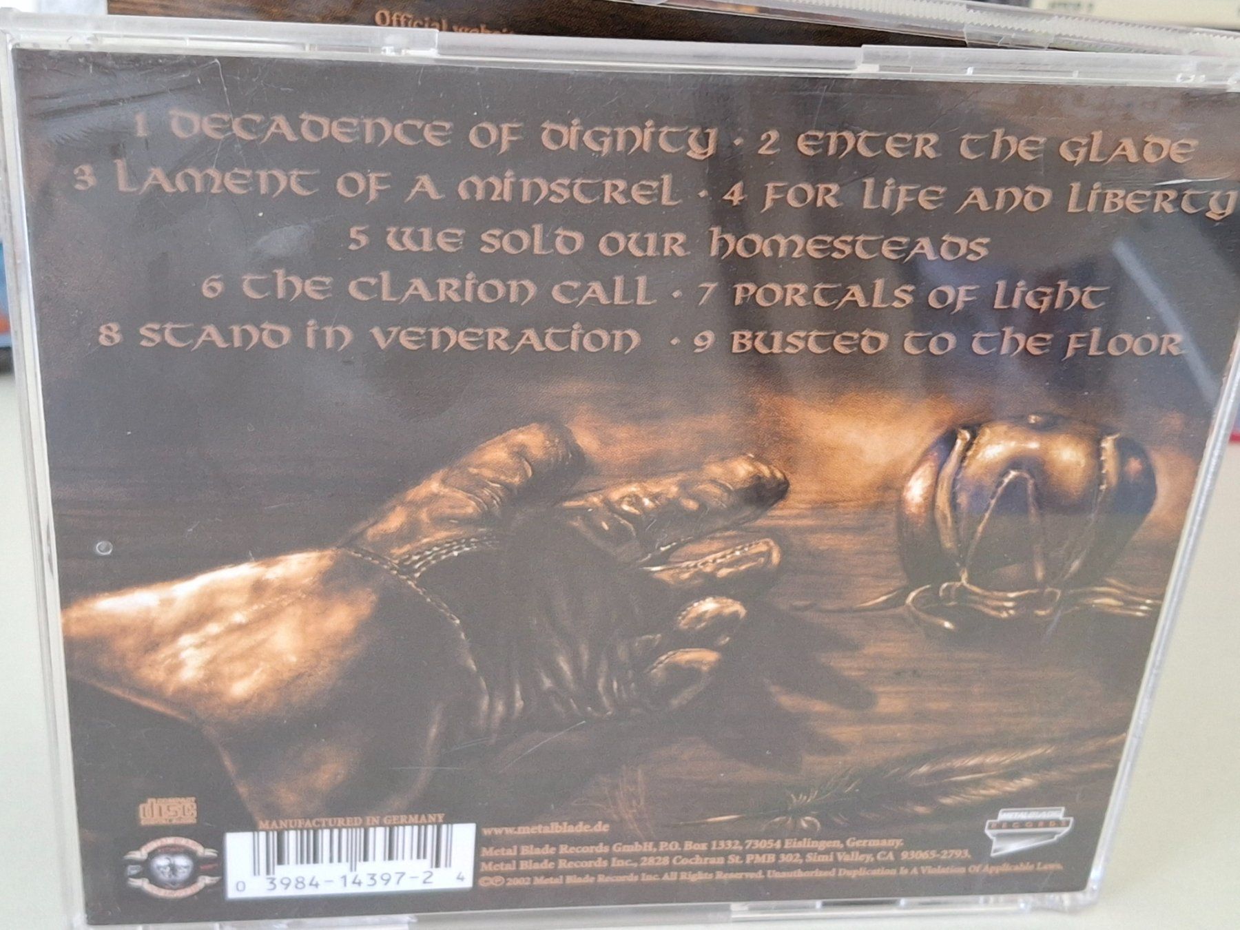 CD: CD Falconer - Chapters From A Vale Forlorn - – Usato da Aarberg venduto da Jackup1 1
