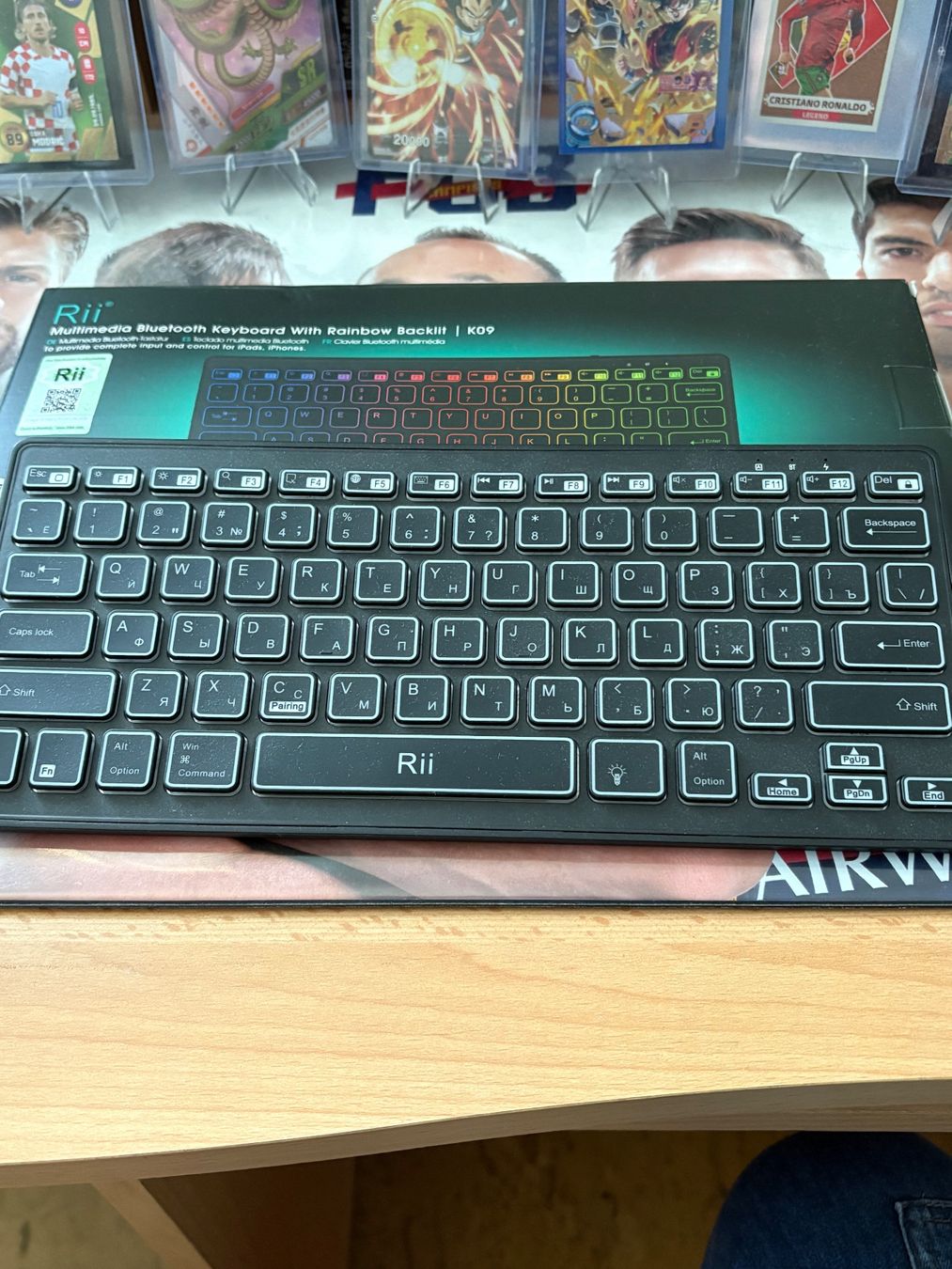 Tastiere: Rii Bluetooth Tastatur mit RGB – Nuovo (secondo la descrizione) da Köniz venduto da RetroBoy89 1