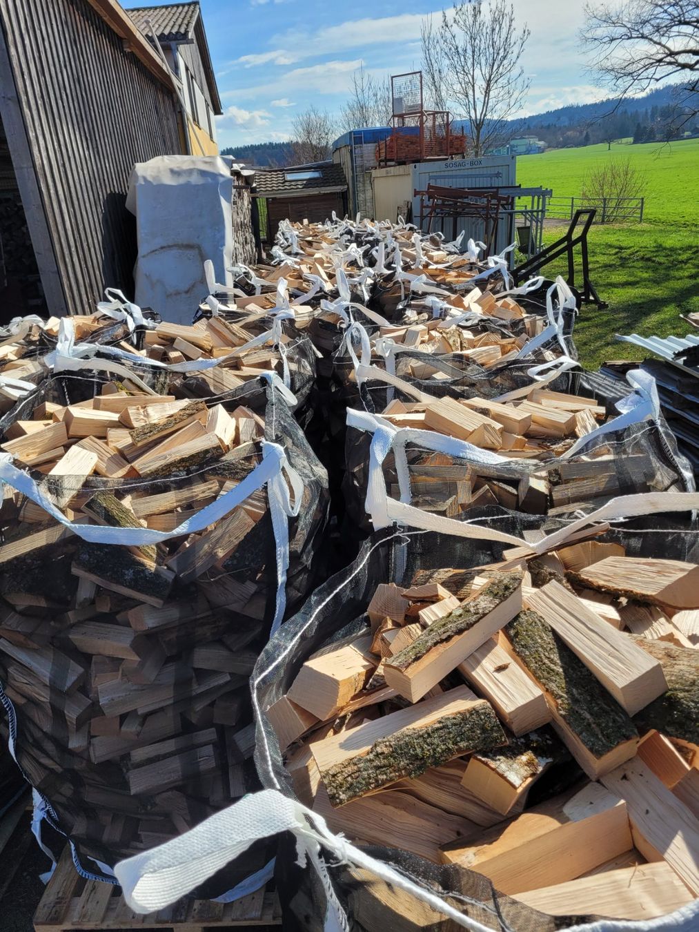 Articoli in legno: Brenn-und Chemineeholz – Nuovo (secondo la descrizione) da Bronschhofen venduto da inf_xn6x