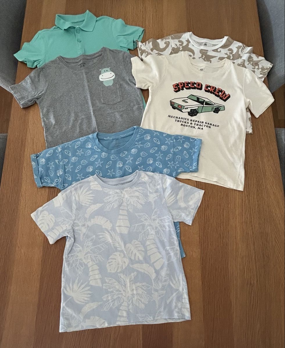 H&M Camicie, T-shirt & Polo: 6 Kinder T-Shirts Grösse 110/116 – Usato da Schwarzenbach SG venduto da bienchen22 2